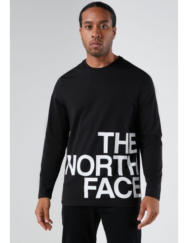 TNF  Koszulka The North Face M Ls Graphic Flow Tnfblack/Tnfwht