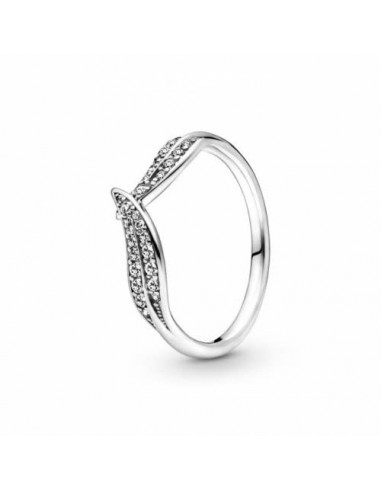 Pandora Unisex Leaves Sterling Silver Ring