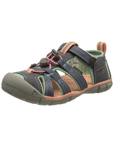 KEEN Seacamp 2 CNX, Unisex Kid's Sandals, Flint Stone/Ocean Wave, 6 UK