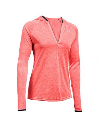 Under Armour Womens Under Armour Damen Langarmshirt Tech Ls Hoody - Twist, Marathon Red, Xs, 1269181