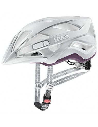 Uvex Unisex Uvex City Active Silver Plum Mat 52-57 Bike Helmet