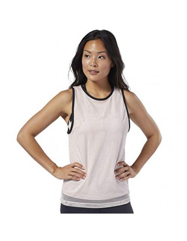 Reebok C Performance Tank - Women's Sleeveless T-Shirt, Womens, Sleeveless Shirt, DY8042, Buff, L