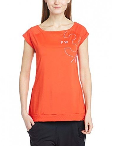 Reebok Womens One Series Jacquard T-Shirt