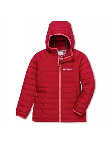 Columbia Kid's Powder Lite Girls Hooded Jacket Jacket