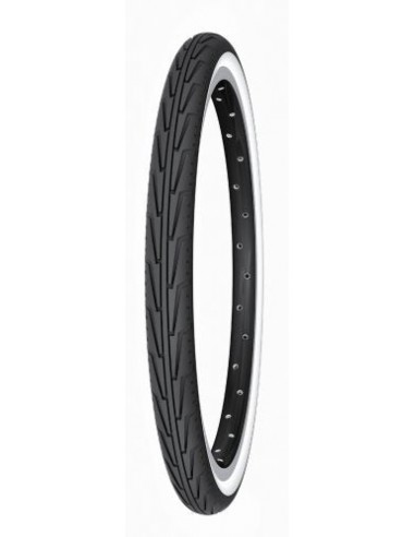 Michelin Unisex Michelin Cityj Gw White/Black Wire 24X1.75 Access Line 396813 Bike Tire