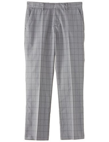 Ashworth Men's Ashworth Men'S Plaid Stretch Flat Front Trousers