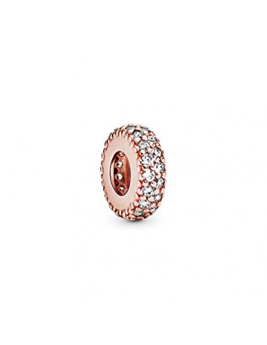 Pandora Abstract  Rose Pave Spacer