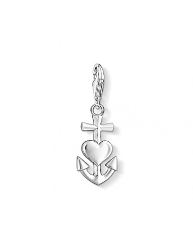 Thomas Sabo Women's Charm Pendant Cross, Heart, Anchor