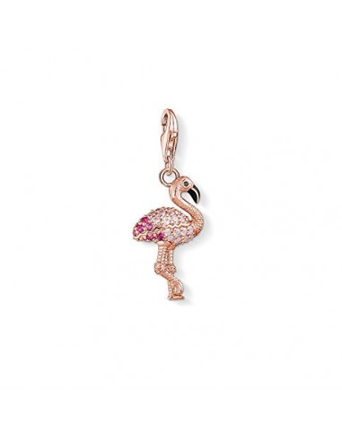 Thomas Sabo Women's Charm Pendant Flamingo