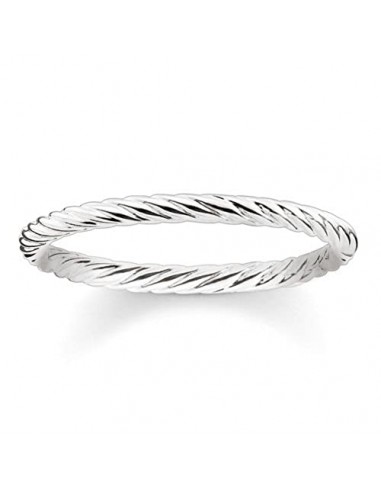 Thomas Sabo Verschlungener Ring, Größe 50, Sterlingsilber, TR2121-001-12