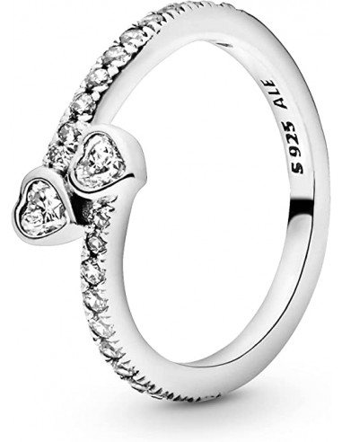 Pandora Ring Infinity Love Silver, Silver, Cubic Zirconia