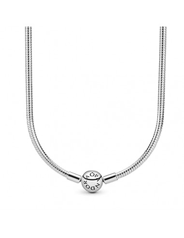 Pandora Women's Silver Necklace With Round Clasp