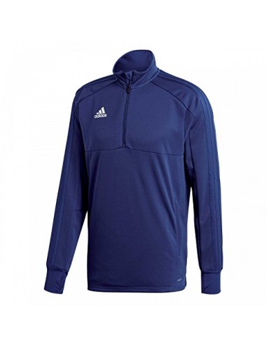 Adidas Mens Adidas Men'S Con18 Tr Top2 Sweatshirt, Dark Blue/White, 2X-Large Sweatshirt