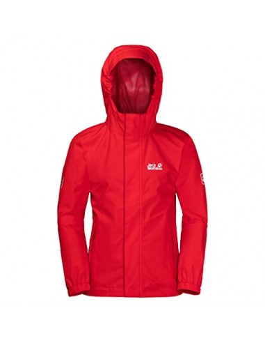 Jack Wolfskin Unisex Jack Wolfskin Pine Creek Jacket, 104 (3-4 Years Old), Peak Red Jacket