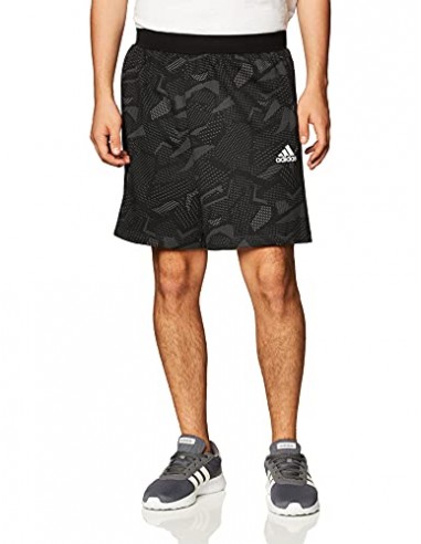 Adidas Mens M E Aop Shorts Shorts