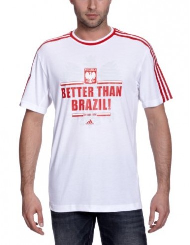 Adidas Mens Fan Shirt Pol Host T-Shirt